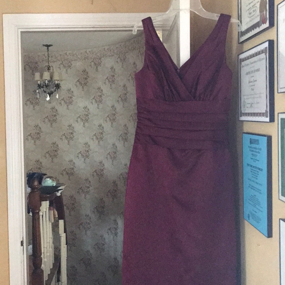 David's Bridal Floor Length Formal Gown - image 3